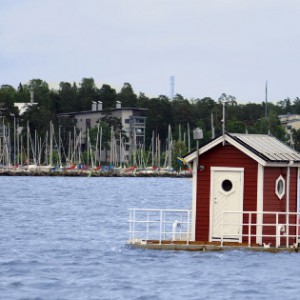 Der Mälaren in und um Stockholm Das Hotel "Utter Inn" bietet eine etwas andere Unterkunft am Mälaren. Foto: Jennifer Gosch/ Västerås & Co