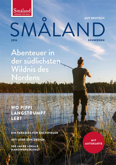 Das Småland-Magazin. Zu bestellen oder online zu lesen unter http://www.visitsmaland.se/de/broschuren