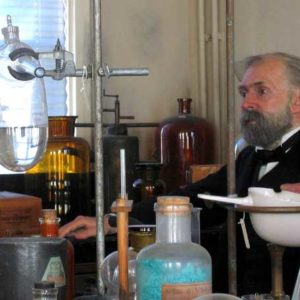 Der große Stifter ganz privat: Alfred Nobels Björkborn in Värmland Alfred Nobels Laboratorium auf Björkborn in Värmland. Foto: Hans Johansson