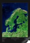 Satellitenbildkarte Skandinavien