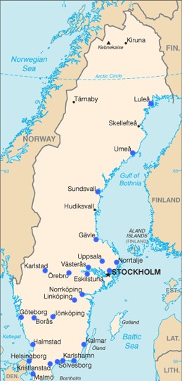 Unis in Schweden