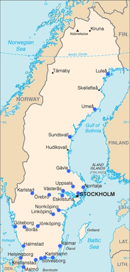 Unis in Schweden