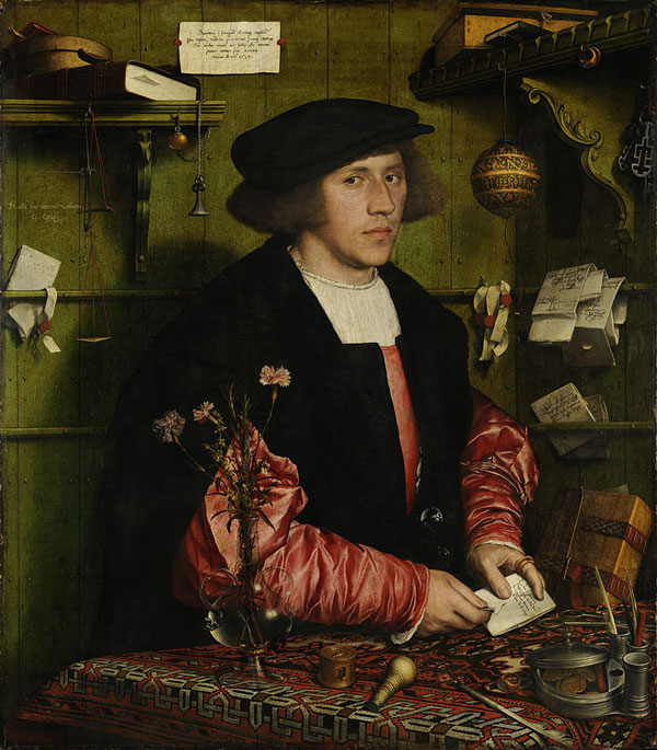 Hans Holbeim der Jüngere malte das wohl berühmteste "Hanse-Bild": Kaufmann Giese.