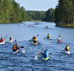 Auf stillen Wasserwegen: Der Dalsland Kanot Marathon