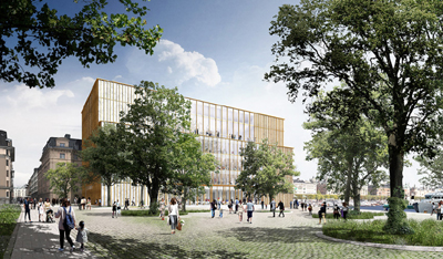Der Entwurf für das Nobel Center in Stockholm © David Chipperfield Architects