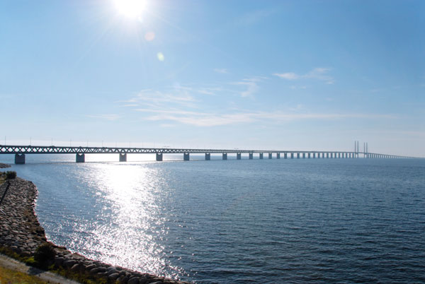 Ein Weg nach Schweden führt über den Öresund. Foto: Silvia Man/ imagebank.sweden.se