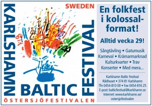 Das Baltic Sea Festival in Karlshamn