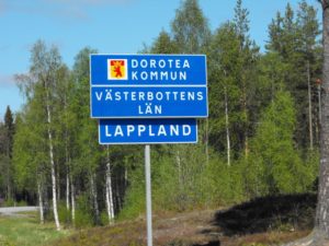 Dorotea kummun An der südlichen Grenze Schwedisch-Lapplands liegt Dorotea