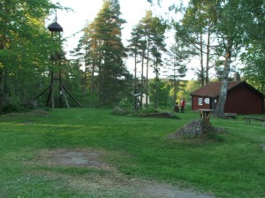 Hembygdspark Blåbärskullen in Mörlunda