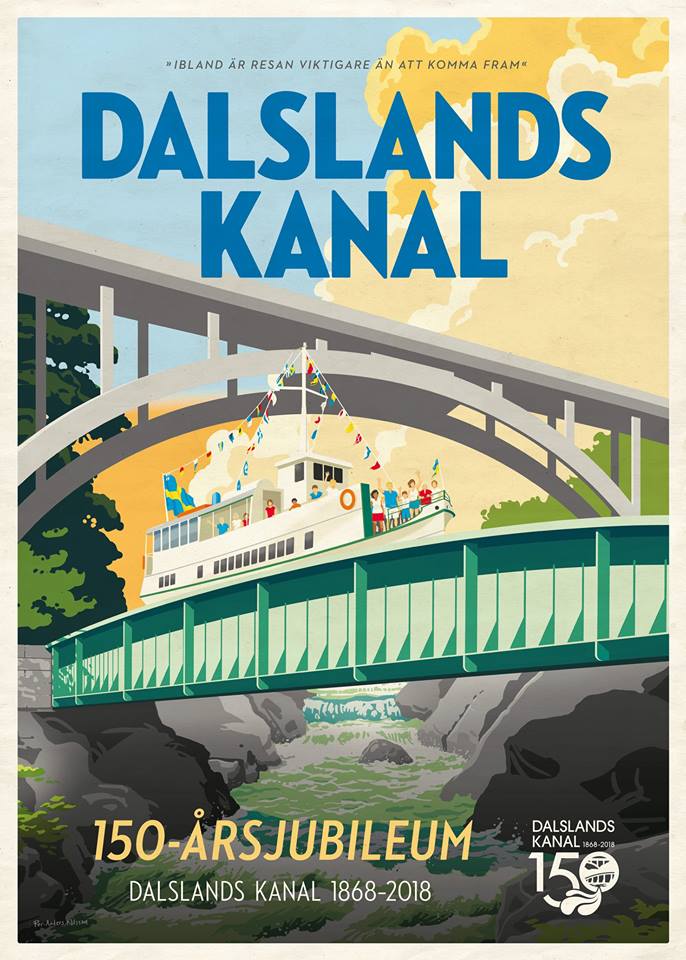 Dalslandkanal 150 Jahre