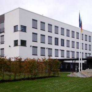 Die Deutsche Botschaft in Schweden Das Gebäude der deutschen Botschaft in der schwedischen Hauptstadt Stockholm.