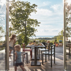 Immobilienpreise auf Raketenfahrt Haus mit terrasse