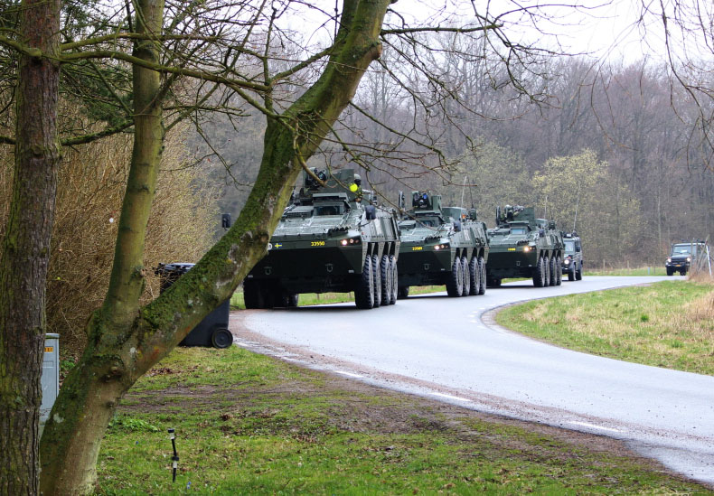 Schwedische Militärübung in mehreren Regionen