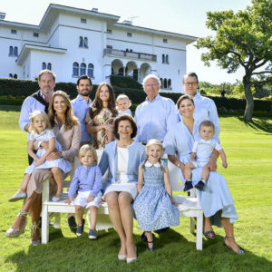Königsfamilie Schweden Solliden