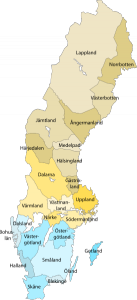 Die schwedischen „Landskap“ – historische Provinzen