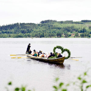 Ein Mittsommerfest für alle Mittsommer Siljan-see