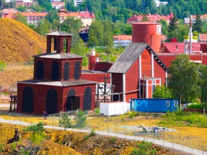Die Kupfermine in Falun