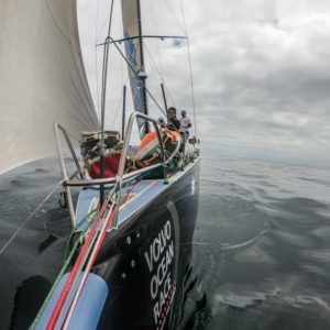 Volvo zieht sich aus dem Ocean Race zurück Das Volvo Ocean geht in die heiße Phase vor Göteborg. Foto: