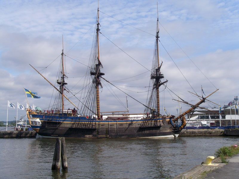 Auf Zeitreise mit Göteborgs Flaggschiff