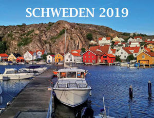 Schwedenkalender 2019 Kalender für Fans Front des Schweden-Kalenders 2019, Schiff im Hafen