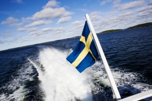 Ob mit Segel oder Motor: In den Schärengarten kommt man nur mit einem Boot. Foto: Björn Tesch/ imagebank.sweden.se