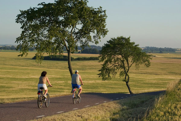 Fahrrad fahren auf dem Kattegattleden. Foto: Studio e (CC BY 3.0).