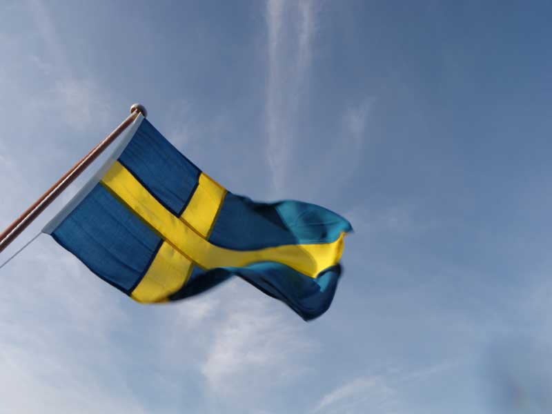 nationaldagen Flagge