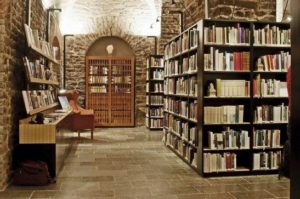 Die Bibliothek im Nobel-Museum