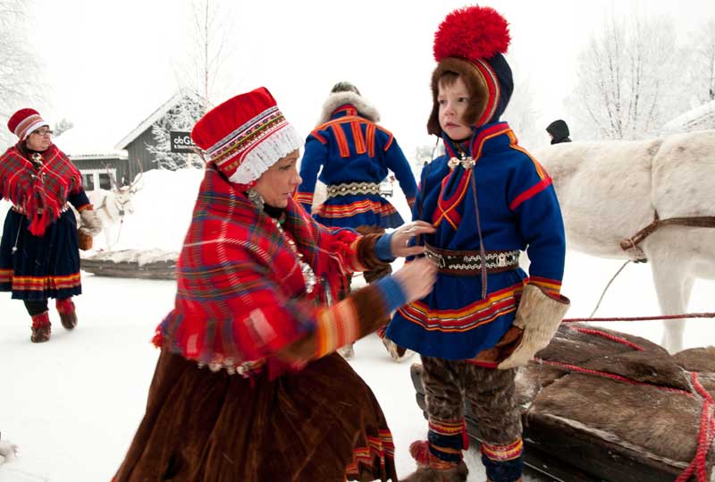 Das Volk der Sami in Schweden