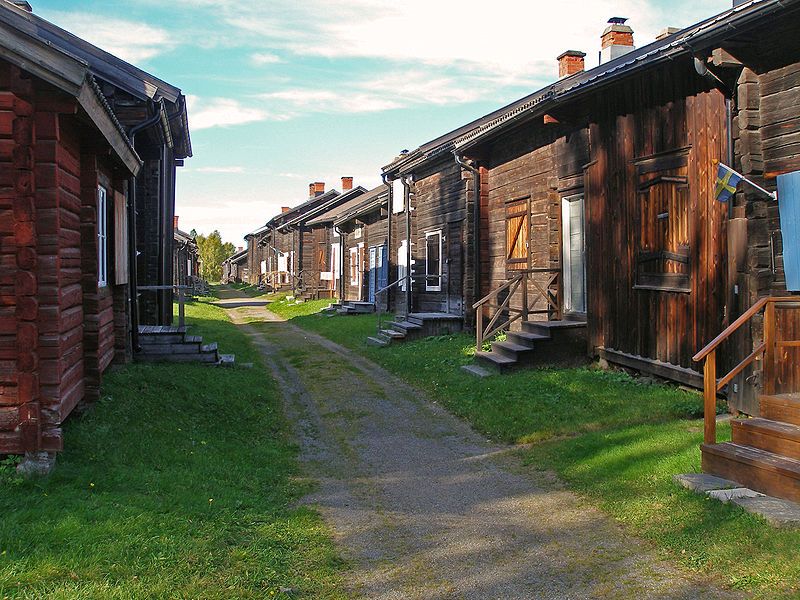 Kyrkstad "Bonnstan" in Skellefteå. Foto: Jlundqvi (Jörgen Lundqvist) /commons.wikimedia.org (CC BY-SA 3.0) 