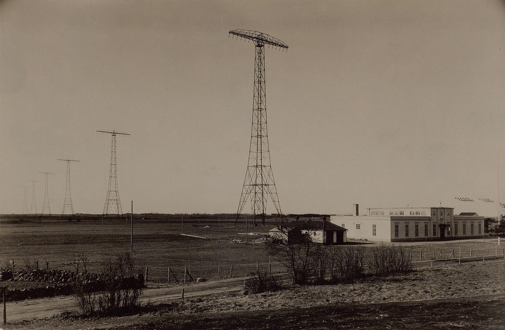 Historische Aufnahme der Radiostation Grimeton. Foto: Tekniska museet /flickr.com (CC BY-SA 2.0) 
