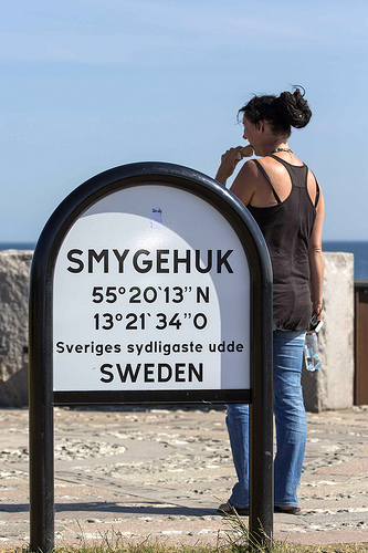 Smygehuk - Der südlichste Punkt Schwedens Smygehuk - Der südlichste Punkt Schwedens