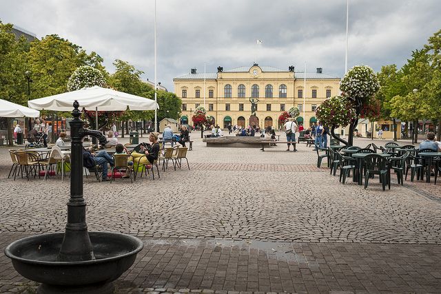 Der Stora torget in Karlstad Stora torget Karlstad