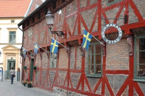 Von den Touristen auf Wallanders Spuren profitiert auch Ystads Altstadt