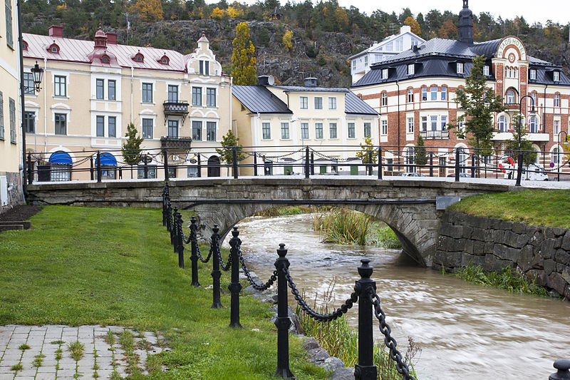 In Söderköping. Die Stadt am Göta-Kanal war im Mittelalter eine der wichtigsten Handels- und Hafenstädte in Schweden. Foto: Nysteanders /commons.wikimedia.org/ (CC BY-SA 3.0) 
