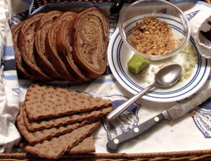"Vörtbröd" im Brotkorb gleich neben dem Knäcke. Foto: wikimedia.commons (CC BY-SA 2.0)